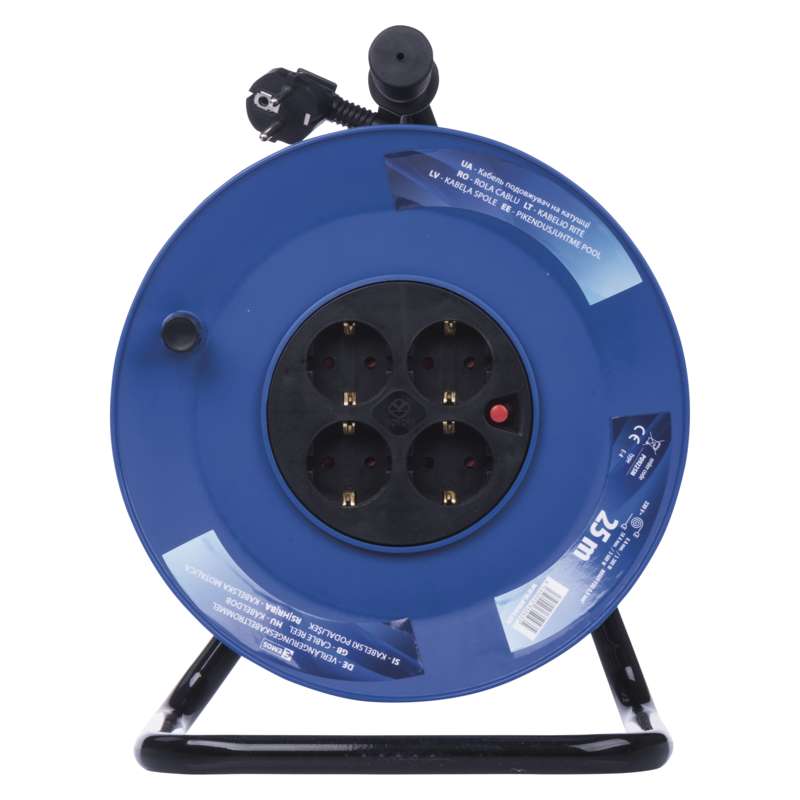 EMOS P09225M BUBEN 4Z 25M 2,5MM PVC SCHUKO