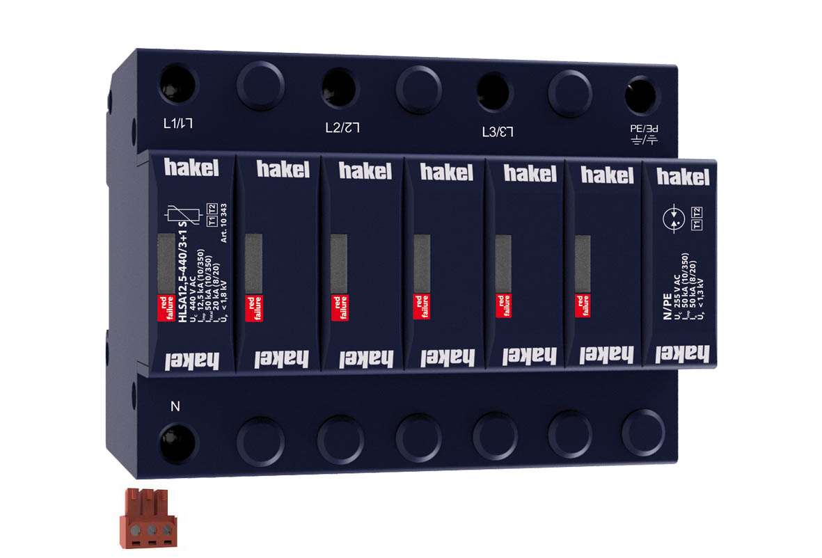 HAKEL 10343 HLSA12,5-440/3+1 S SPD typ 1+2