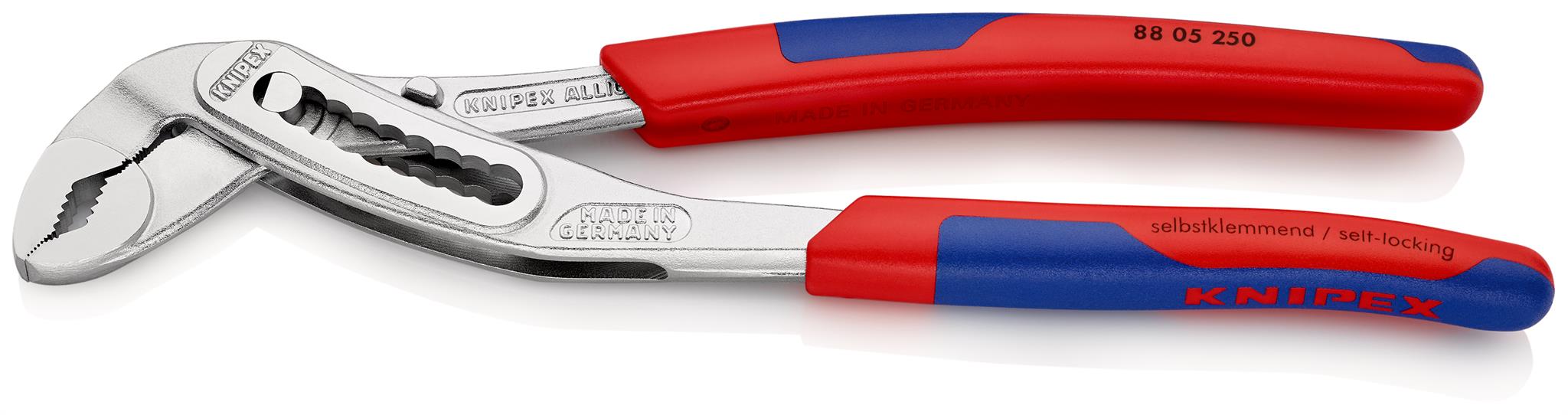 SIKA kleště KNIPEX Alligator ® Pochromované kleště 250 mm  - 8805250