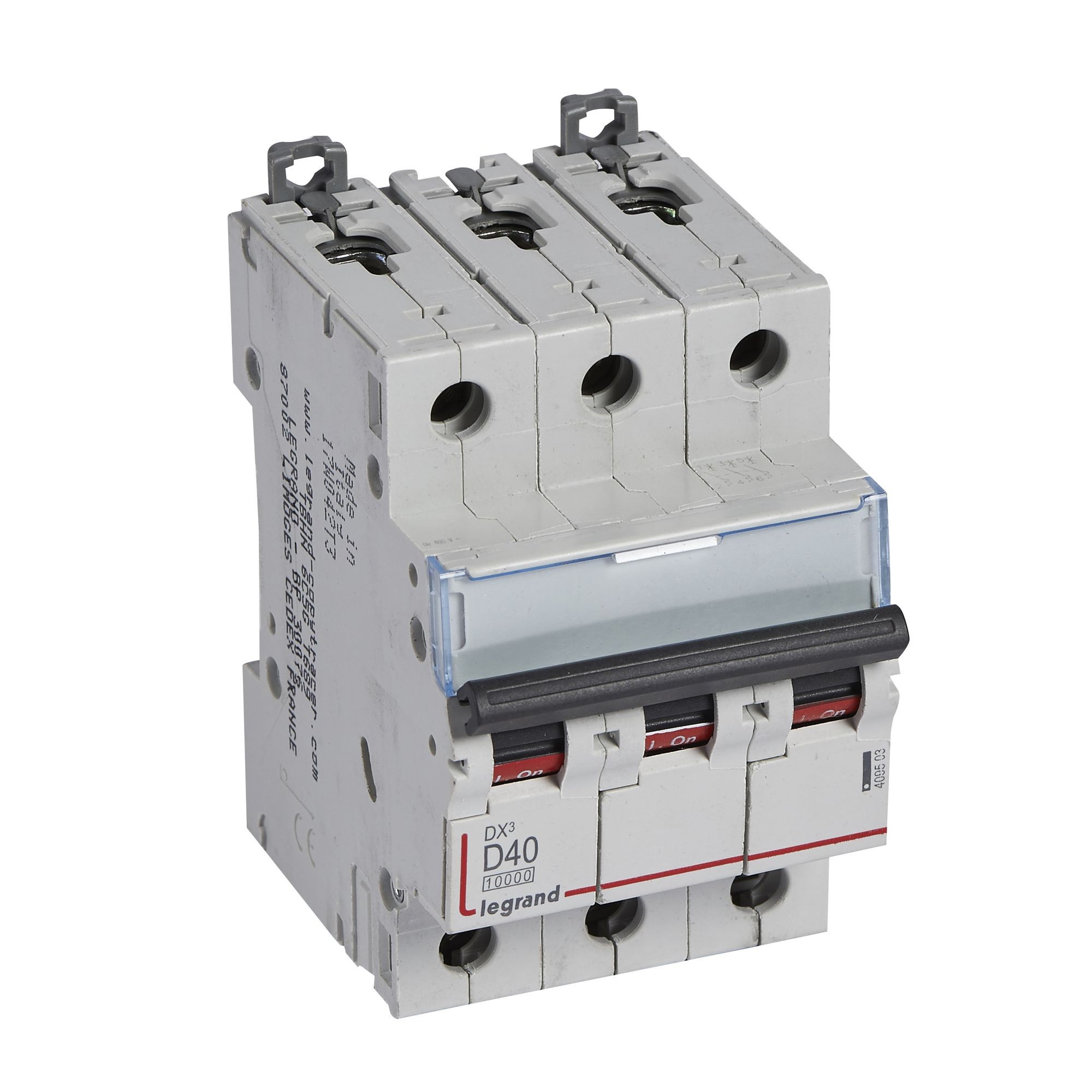 Jistič třípolový LEGRAND 409503 DX3 3P D40 10000A/16KA