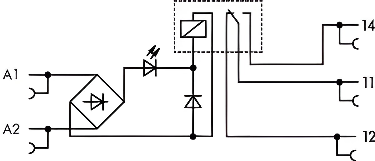 WAGO 857-354 Reléový modul