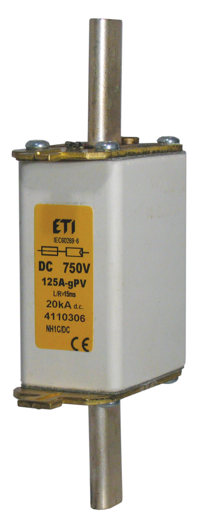 ETI 004110305 pojistka, M1 gPV 100A/750V DC