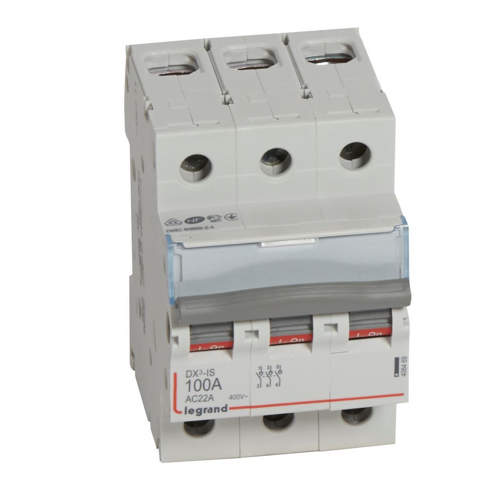 LEG 406469 DX3 VYPÍNAČ 3P 100A 400V