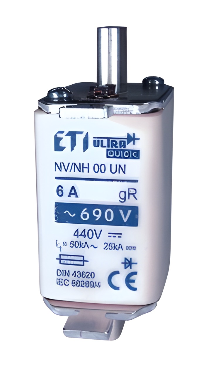 ETI 004332201 pojistka, M0UQU-N/6A/690V