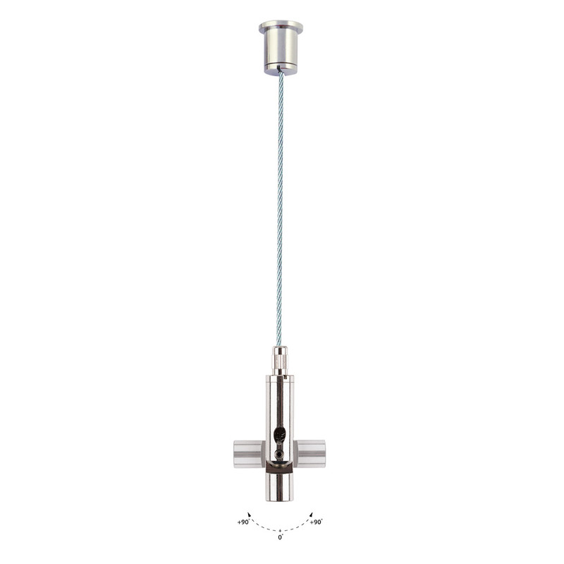 Sada MC LED k zavěšení 7FH s vnitřním závitem M4-délka lanka 1,5m