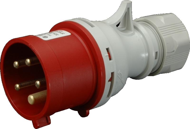 Vidlice 400V SEZ IVN 3253 IP 44, 32 A, 5-pól