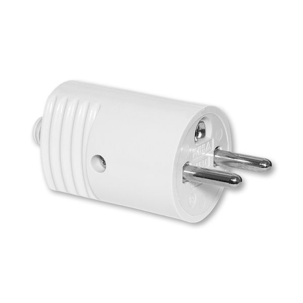 Vidlice s přímým vývodem ABB 5534N-C02100 B, 16A, bílá