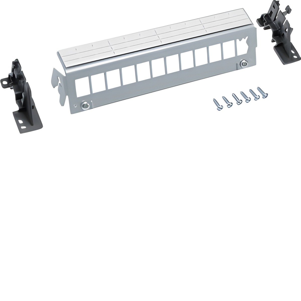 HAG FZ12MK Patch panel prázdný pro montáž prvku 12x Keystone J