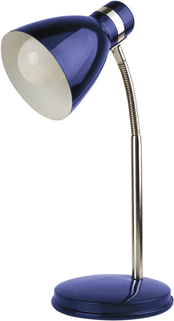 Stolní lampa Patric modrá E14 1×40W RABALUX 4207