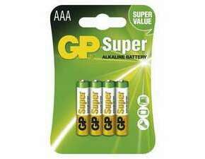 EMOS B1311 GP alkalická baterie SUPER AAA (LR03) 4BL