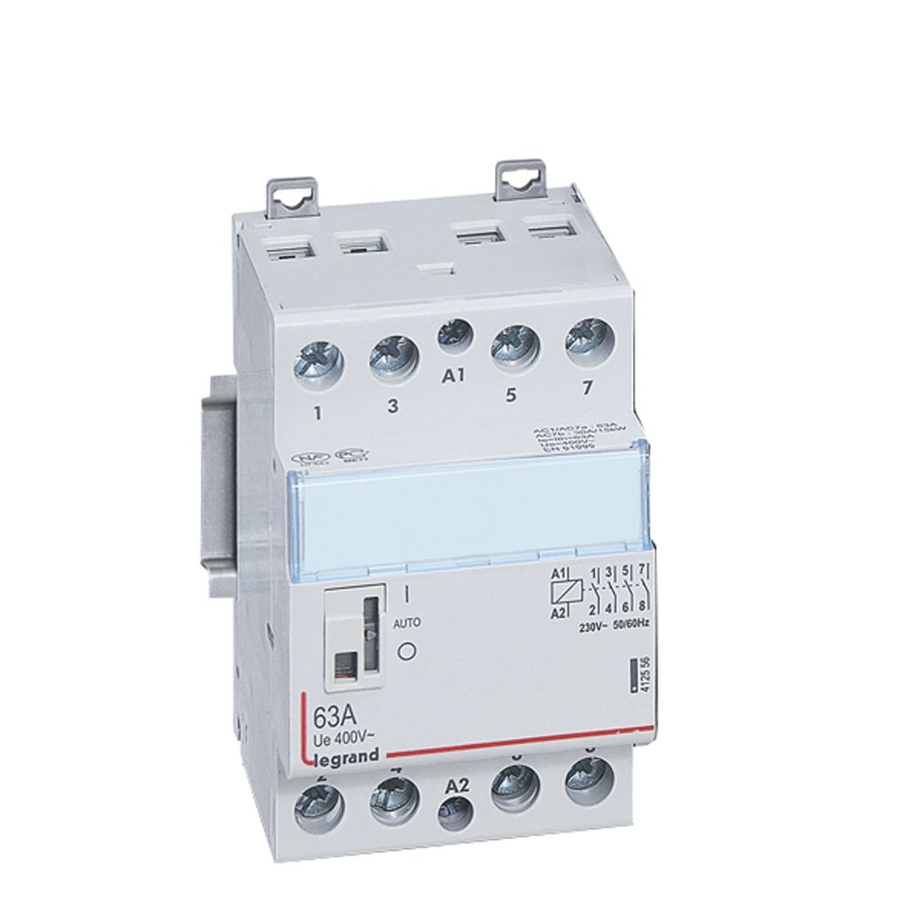 LEG 412556 STYKAČ 63A 4NO CÍVKA 230V