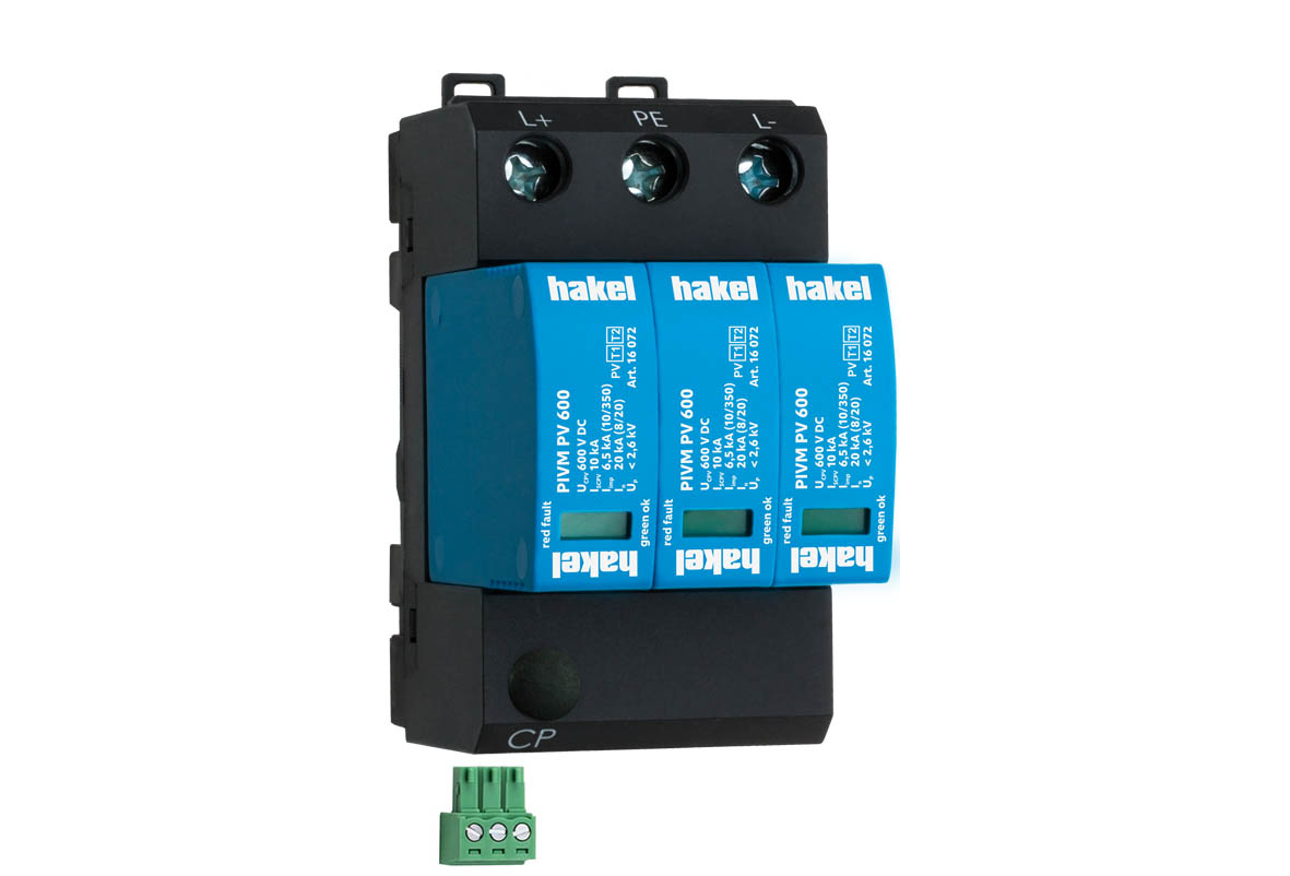 HAKEL 16071 PIVM PV 600 DS Vseries SPD typ 1+2 PV