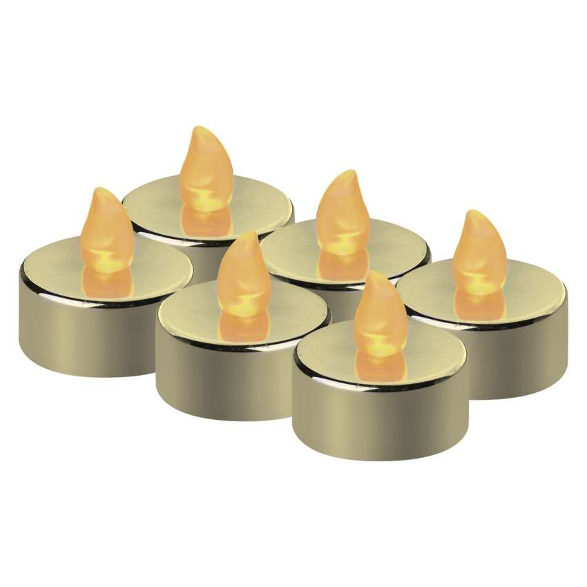 EMOS DCCV13 6LED SET GL TEA FLICKER VNT