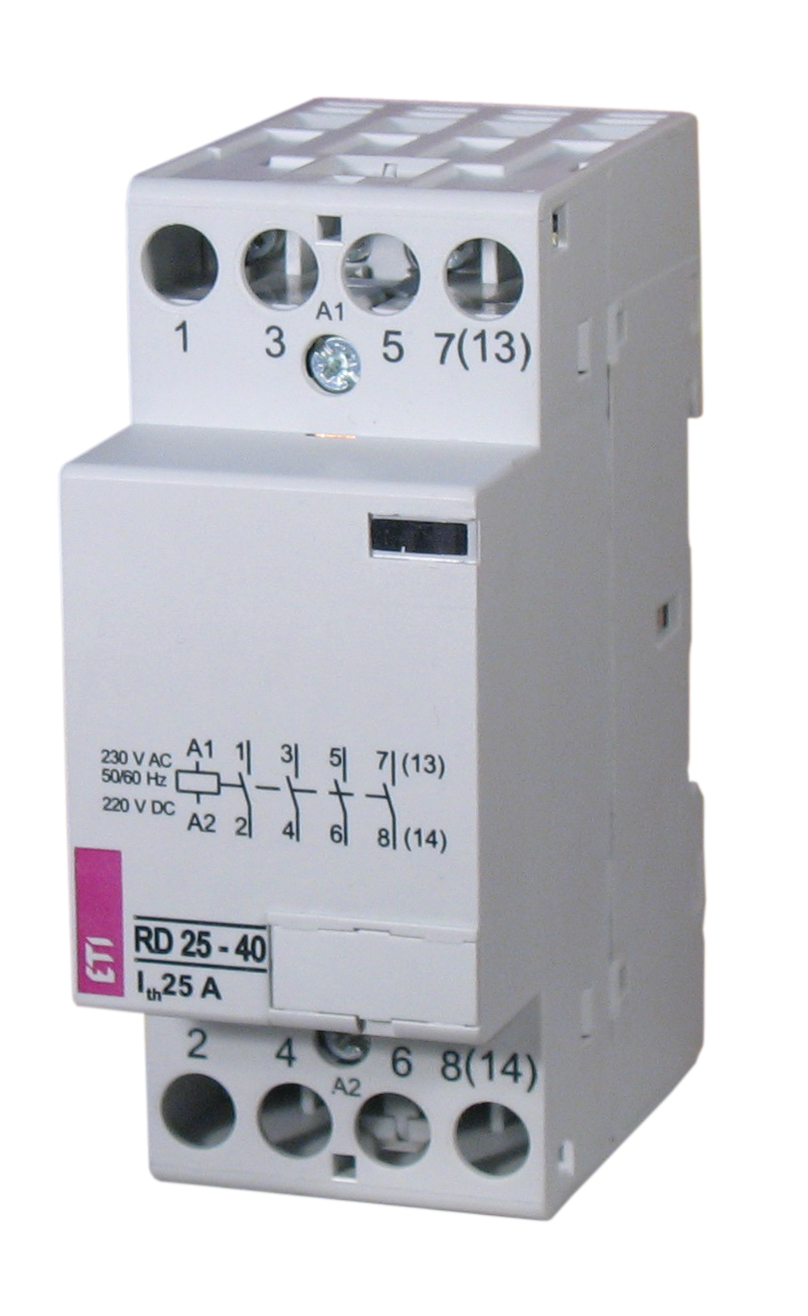 ETI 002464015 modulární stykač, RD 25-22-24V AC/DC