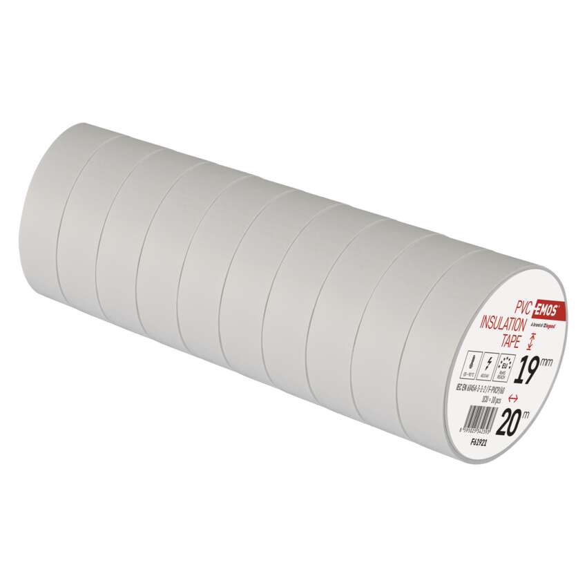 EMOS F61921 PÁSKA PVC 19/20 BÍLÁ