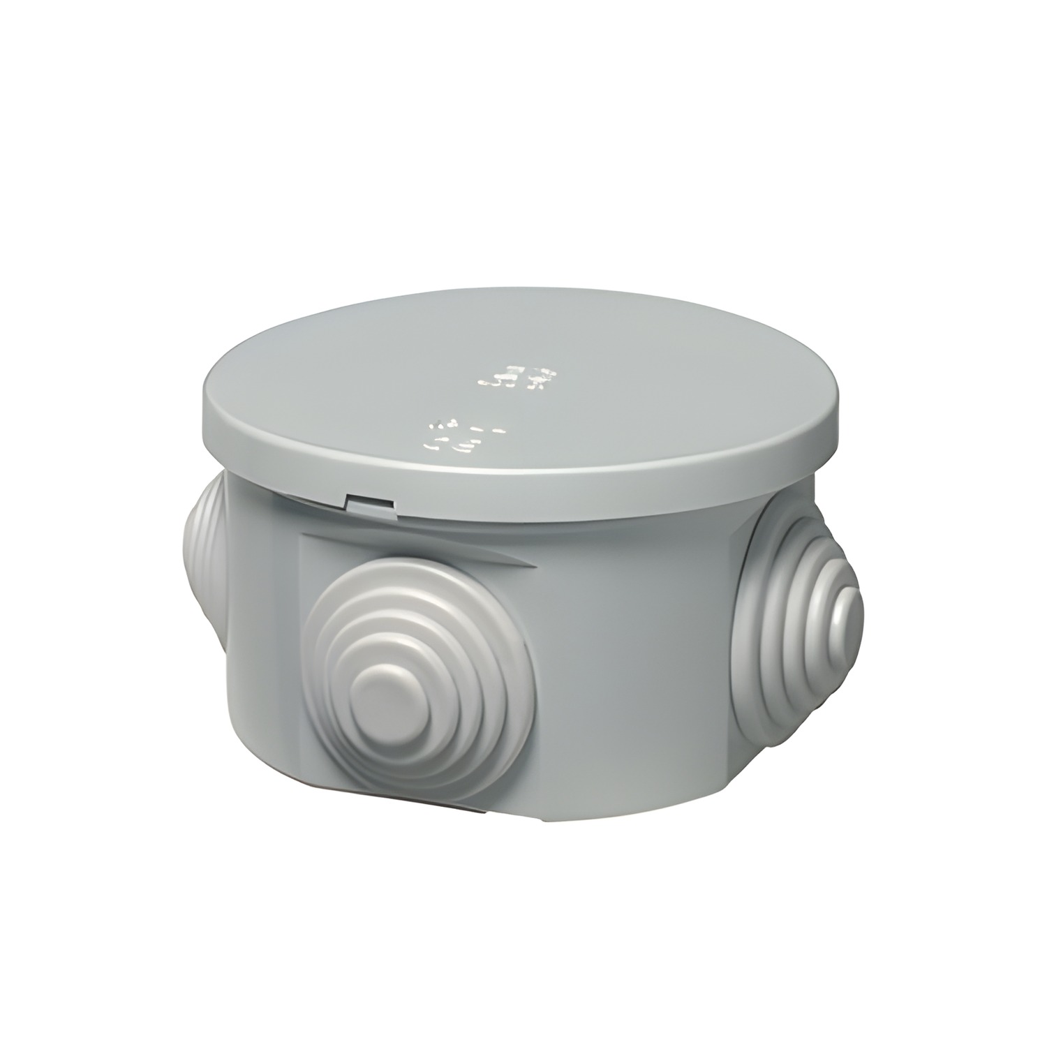 HLS HL 400C1 Rozbočovací krabice na omítku s průchodkami, upevnění víka - šroubování, IP44, pr. 65x3