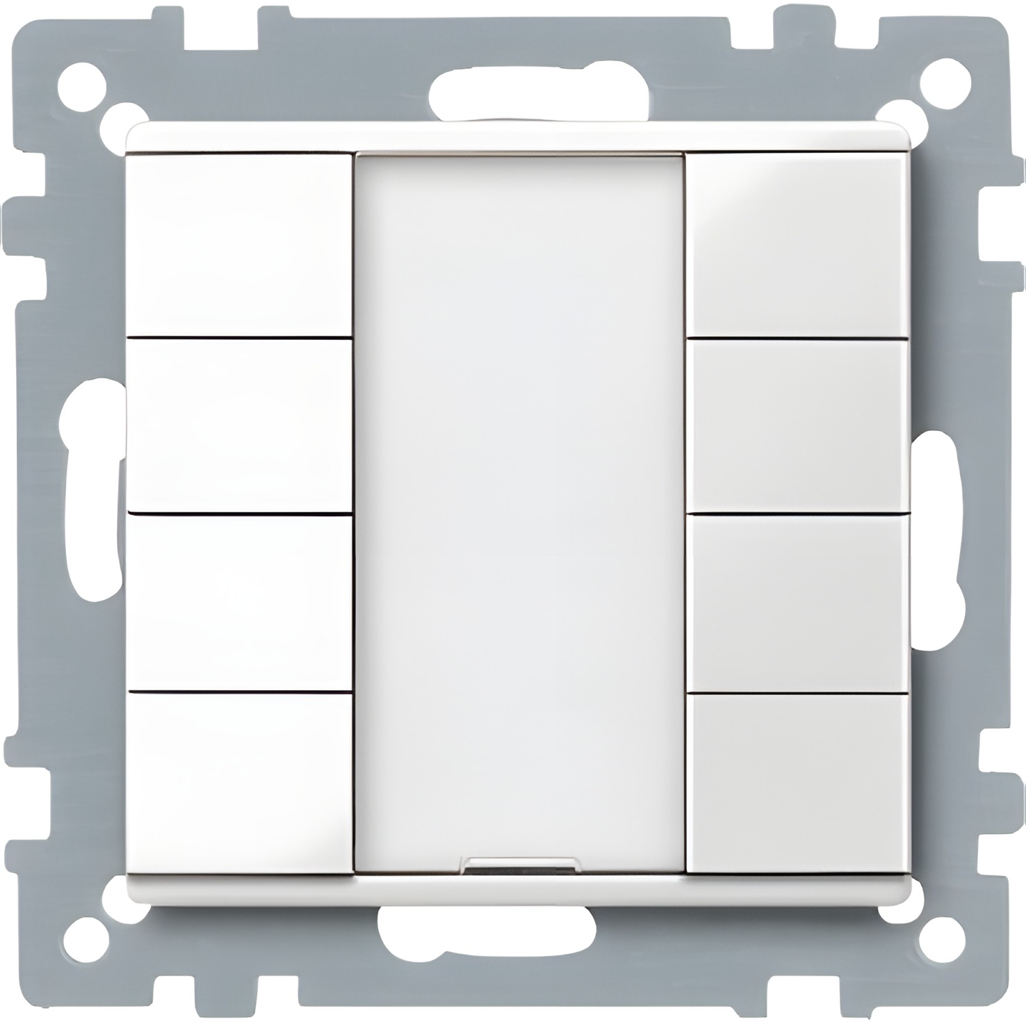 SCHN MTN617419 KNX tlač. panel 4-násobný plus, Polar, System M