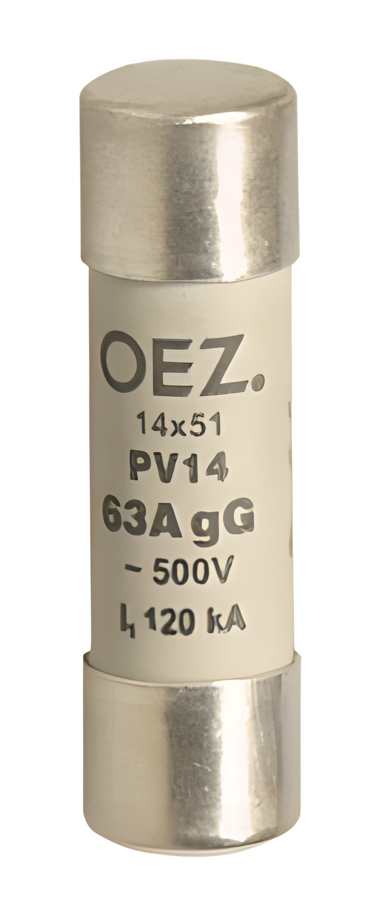 Pojistková vložka OEZ:06720 PV14 8A gG, Un AC 690 V / DC 250 V, velikost 14×51, gG -