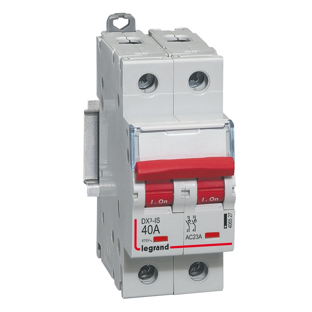 LEG 406527 DX3 VYPÍNAČ 2P 40A 400V SIG OV