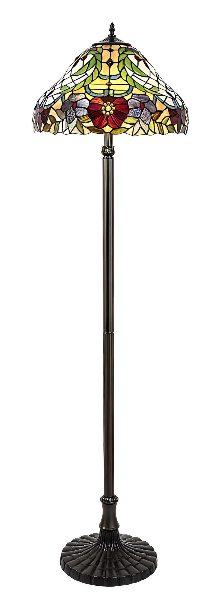 Stojací lampa Mirella bronzová E27 2×60W RABALUX 8088
