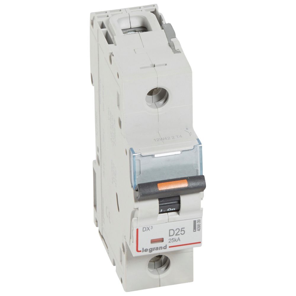 Jistič jednopólový LEGRAND 409809 DX3 1P D25 25KA