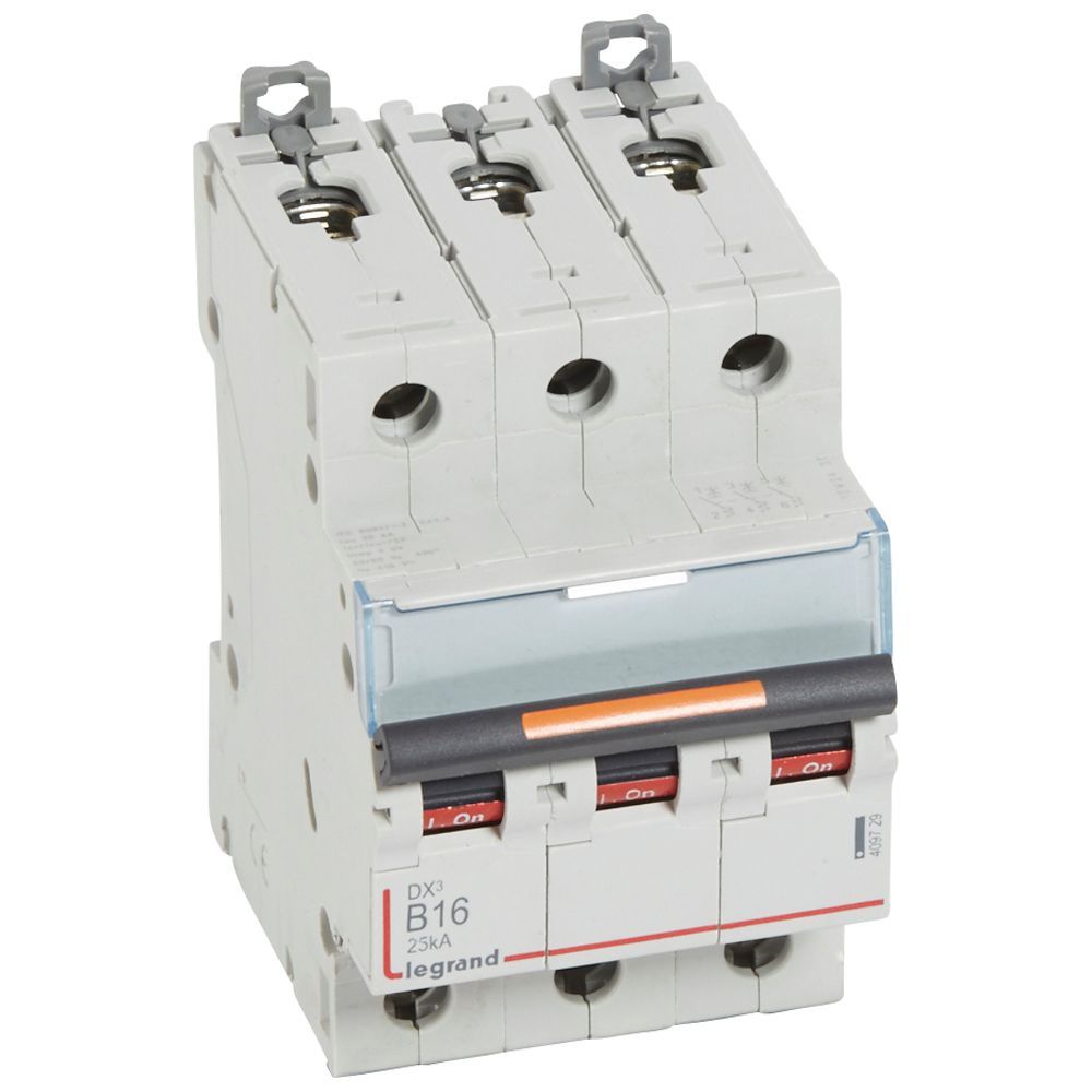 Jistič třípolový LEGRAND 409729 DX3 3P B16 25KA