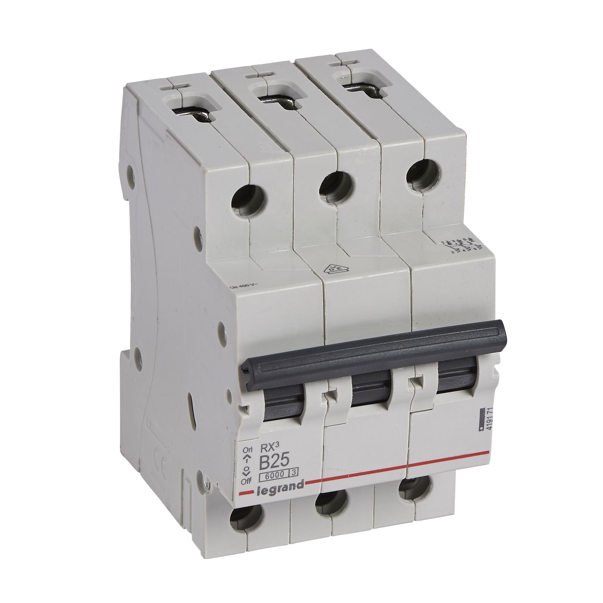 Jistič třípolový LEGRAND 419171 RX3 3P B25 6000A