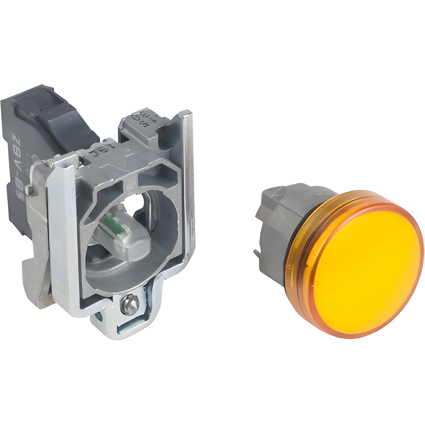 SCHN XB4BVB5 Signálka s LED, 24V, žlutá