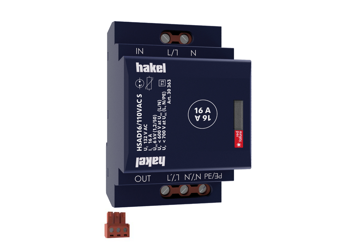 HAKEL 30363 HSAD16/110VAC S SPD typ 3