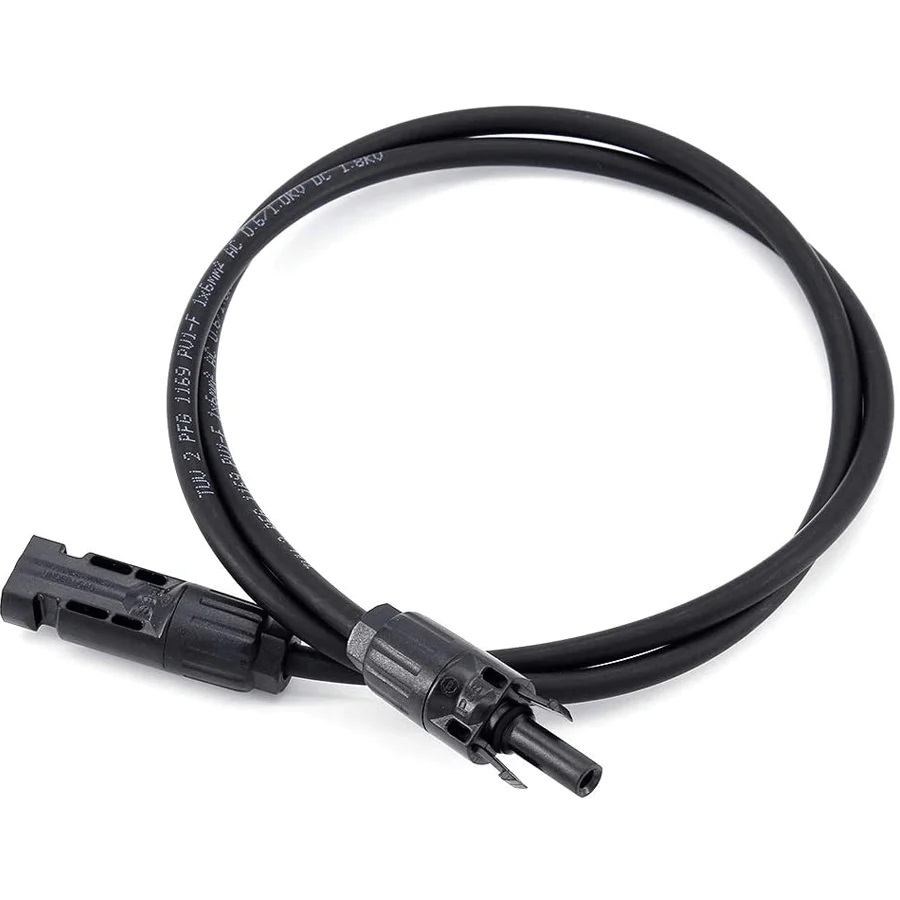 Kabel solární prodlužovací 6mm2, 2x MC4 konektor,délka 200cm