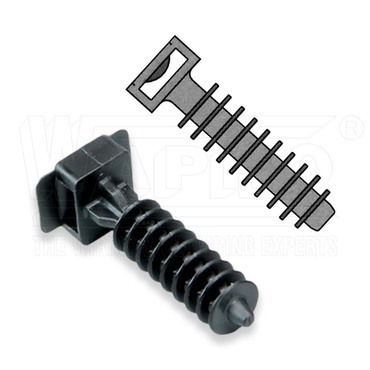 wpr385 HMP-8 hmoždinkové příchytky pro pásky, pro pásky do š. 9,0 mm, montážní otvor: M9