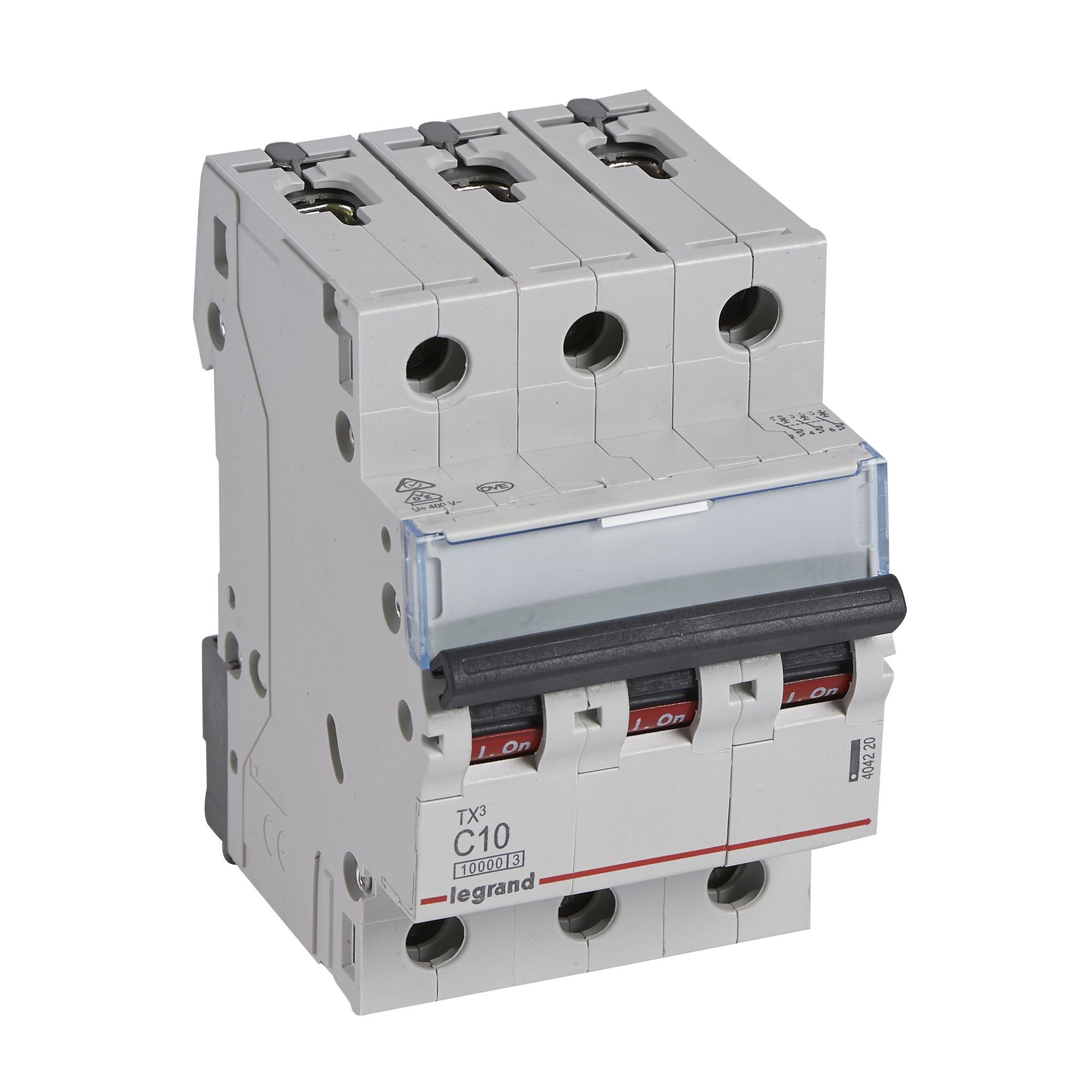 Jistič třípolový LEGRAND 404220 TX3 3P C10 10000A