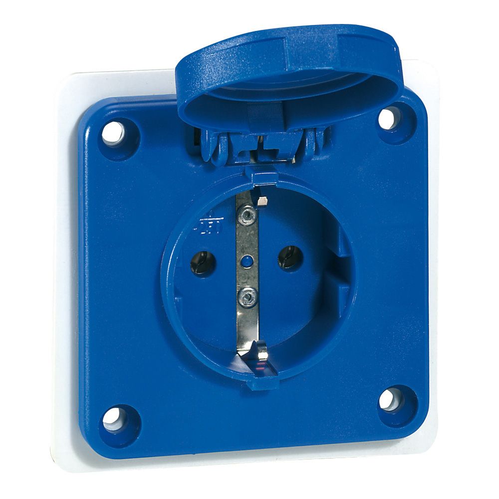 LEG 057672 P17 ZÁS.SCHUKO 2P+T,250V,IP54