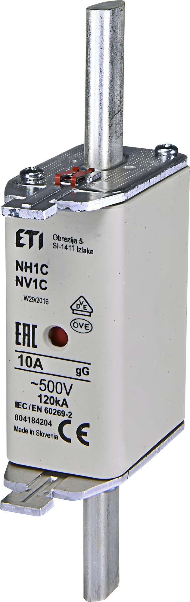 ETI 004184204 NV1 C gL-gG KOMBI 500V 10A