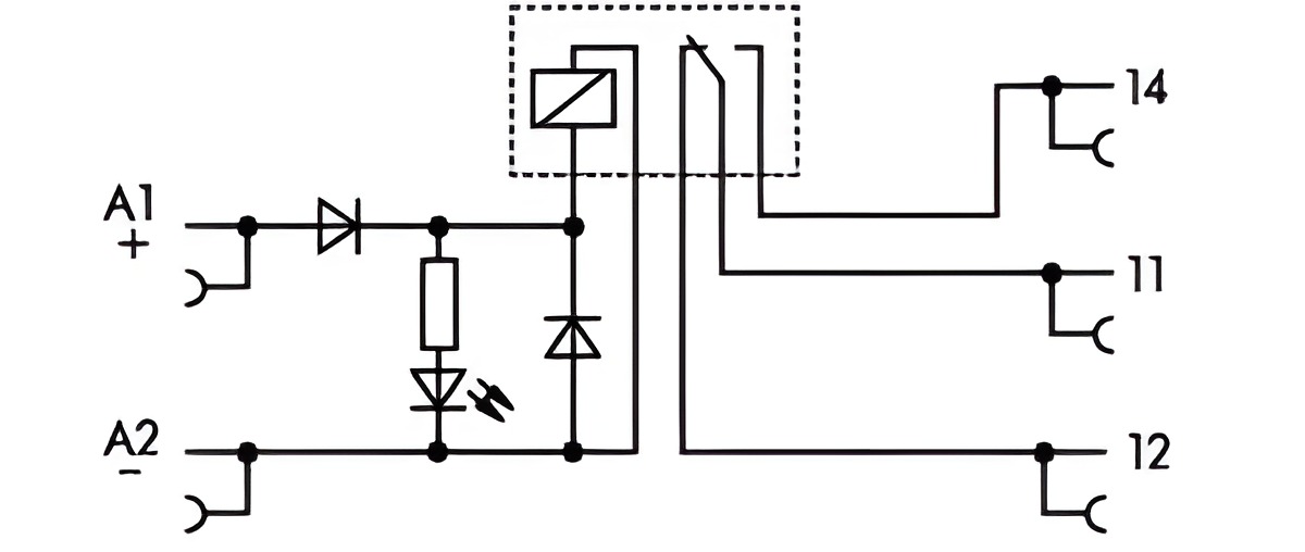WAGO 857-303 Reléový modul