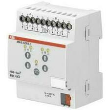 ABB 2CDG110124R0011 KNX Řadový žaluziový akční člen 2násobný, 230 V AC, detekce pohybu a man. ovládá