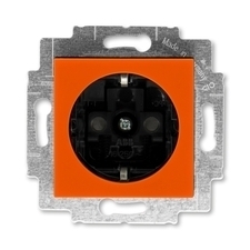 ABB 5520H-A03457 66 Jiné systémy zásuvek Zásuvka jednonásobná s ochrannými kontakty (podle DIN), s c