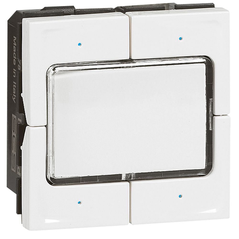 LEG 078491 MOSN 4 TLAČ.+POPIS KNX BÍLÁ