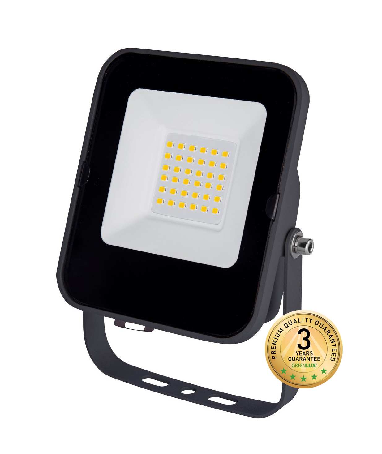 Reflektor LED GREENLUX ALFA SMD 20W, IP65, neutrální bílá, černá