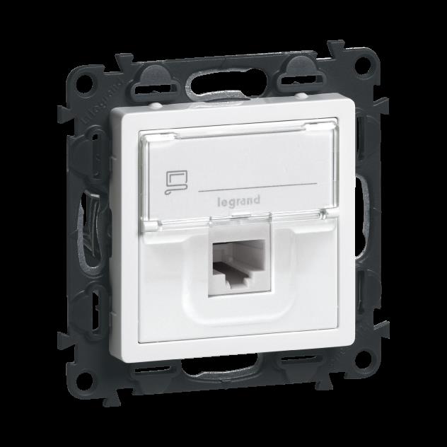 Zásuvka datová Legrand Valena Life CAT5e 1× RJ45 bílá