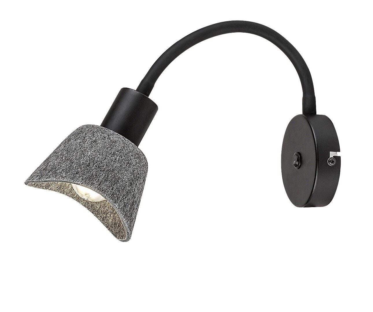 Nástěnné svítidlo Farelia černá E14 1×10W RABALUX 73009