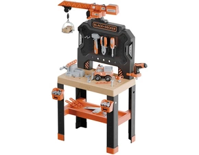 Velká pracovní dílna s jeřábem B&D