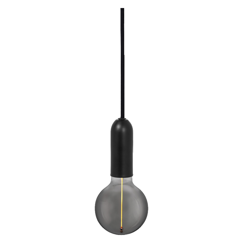 Závěsné svítidlo černé OSRAM 1906 PENDULUM ROUND E27 BK