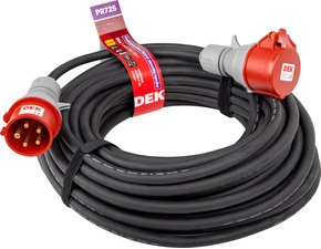 Kabel prodlužovací neoprenový spojka DEK PR725 25 m 2,5 mm2 IP 44