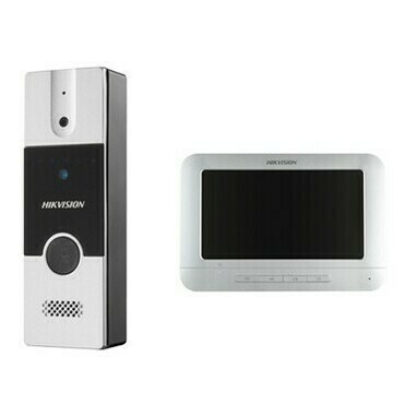 Hikvision DS-KIS202T Kit videotelefonu, analog. 4-drát, bytový monitor + dveřní stanice