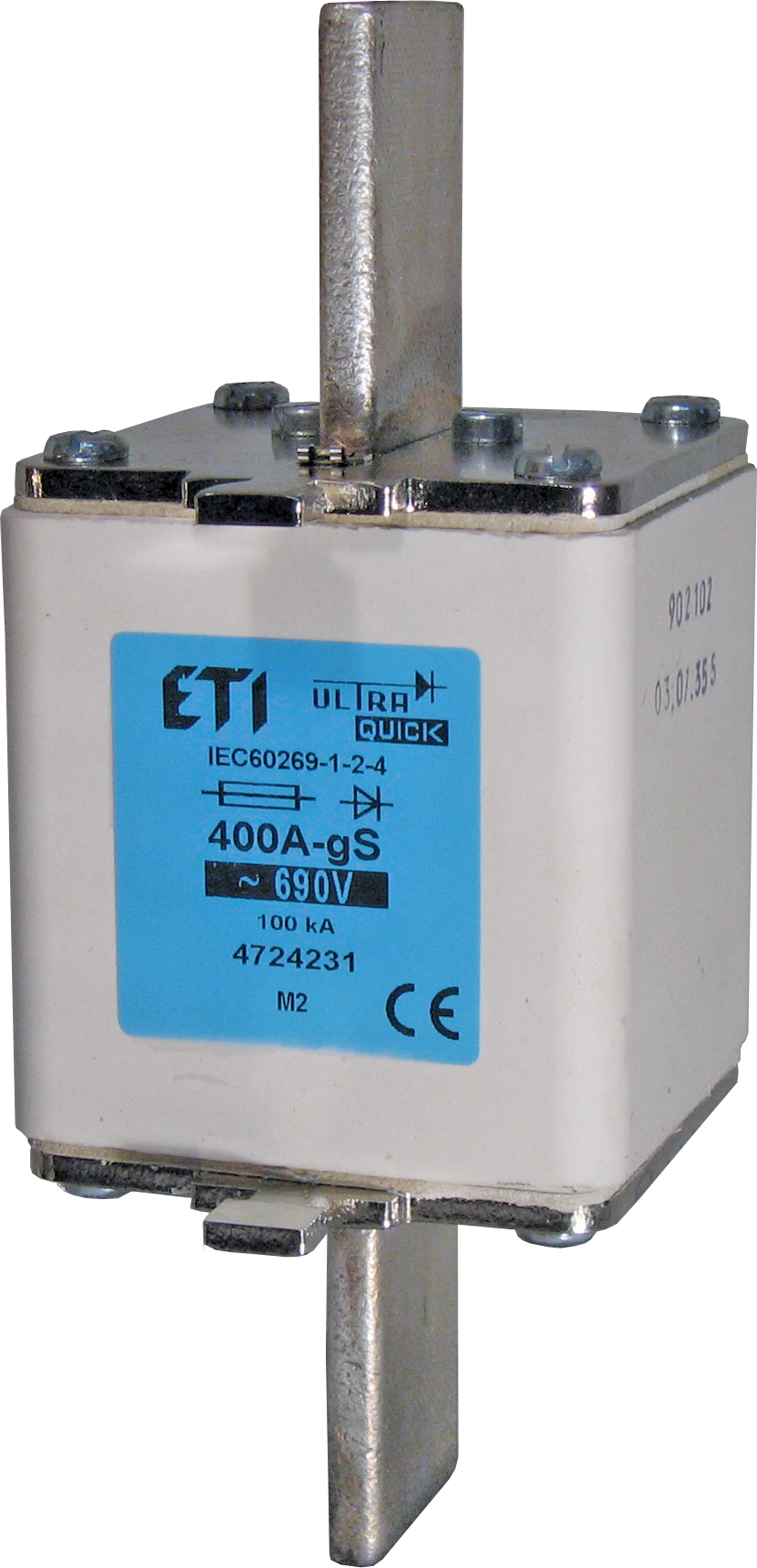 ETI 004724231 pojistka, M2 gS 400A/690V