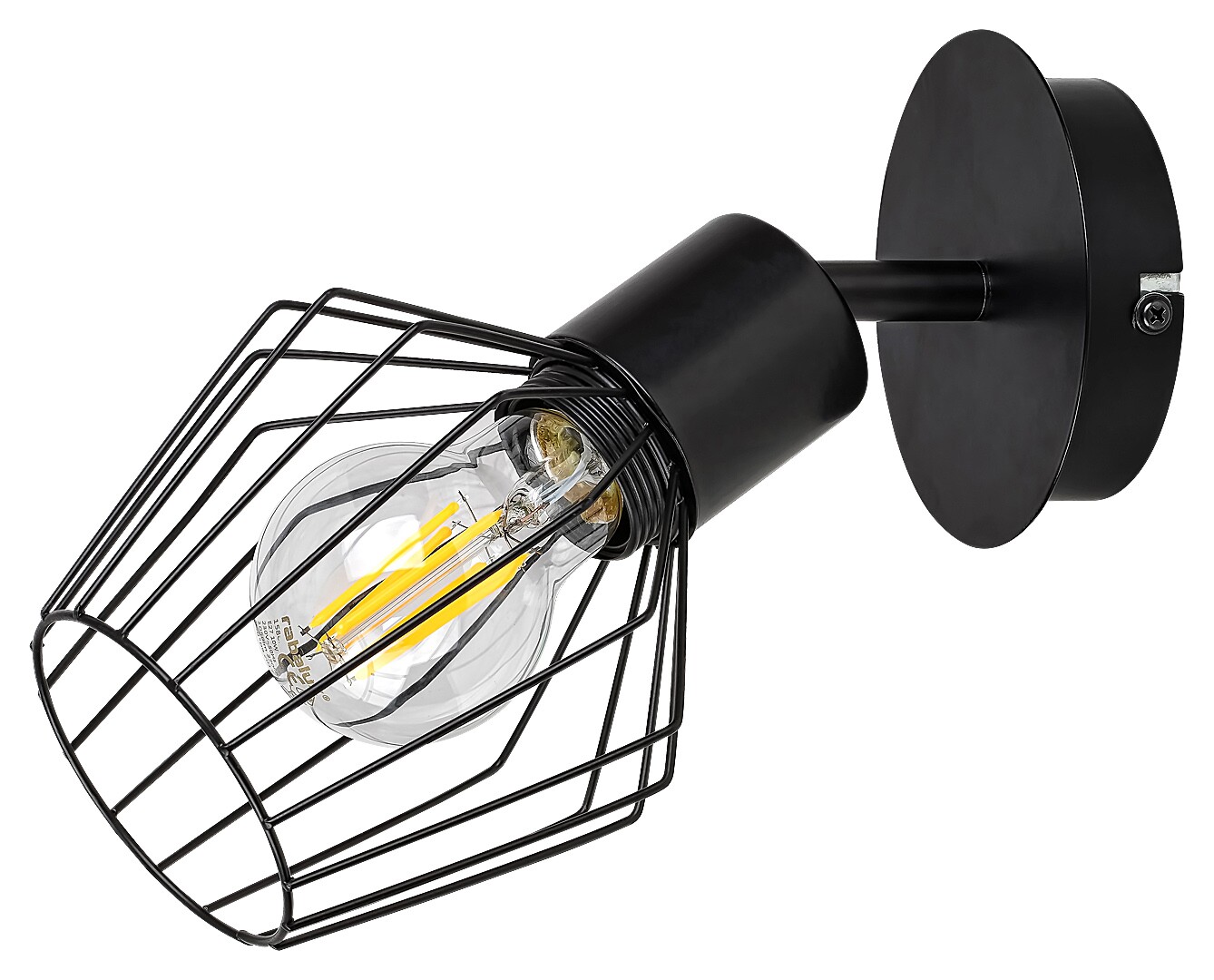 Bodové svítidlo Belano černá E27 1×40W RABALUX 3534