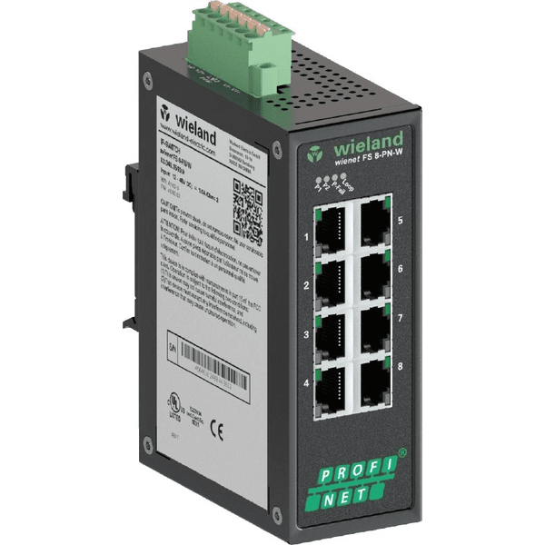 SCHM 83.040.1510.0 Ethernetový switch WIENET FS 8-PN-W