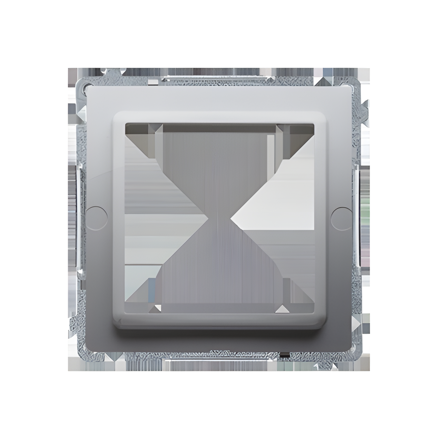 Adaptér přechodový SIMON BASIC BMA45M/21, (průchodka) pro zařízení standardu 45 × 45 mm, ocelová