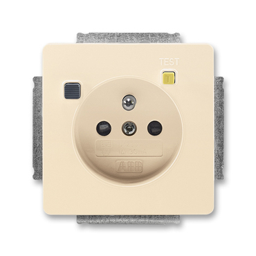 ABB 5526G-A02369 C1 Swing Zásuvka bezpečnostní s proudovým chráničem FI-DOS